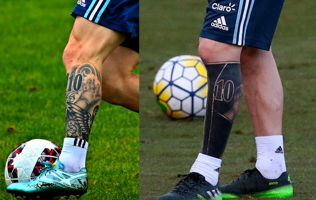 messi jugador de fútbol barcelona tatuajes rene zz messirve